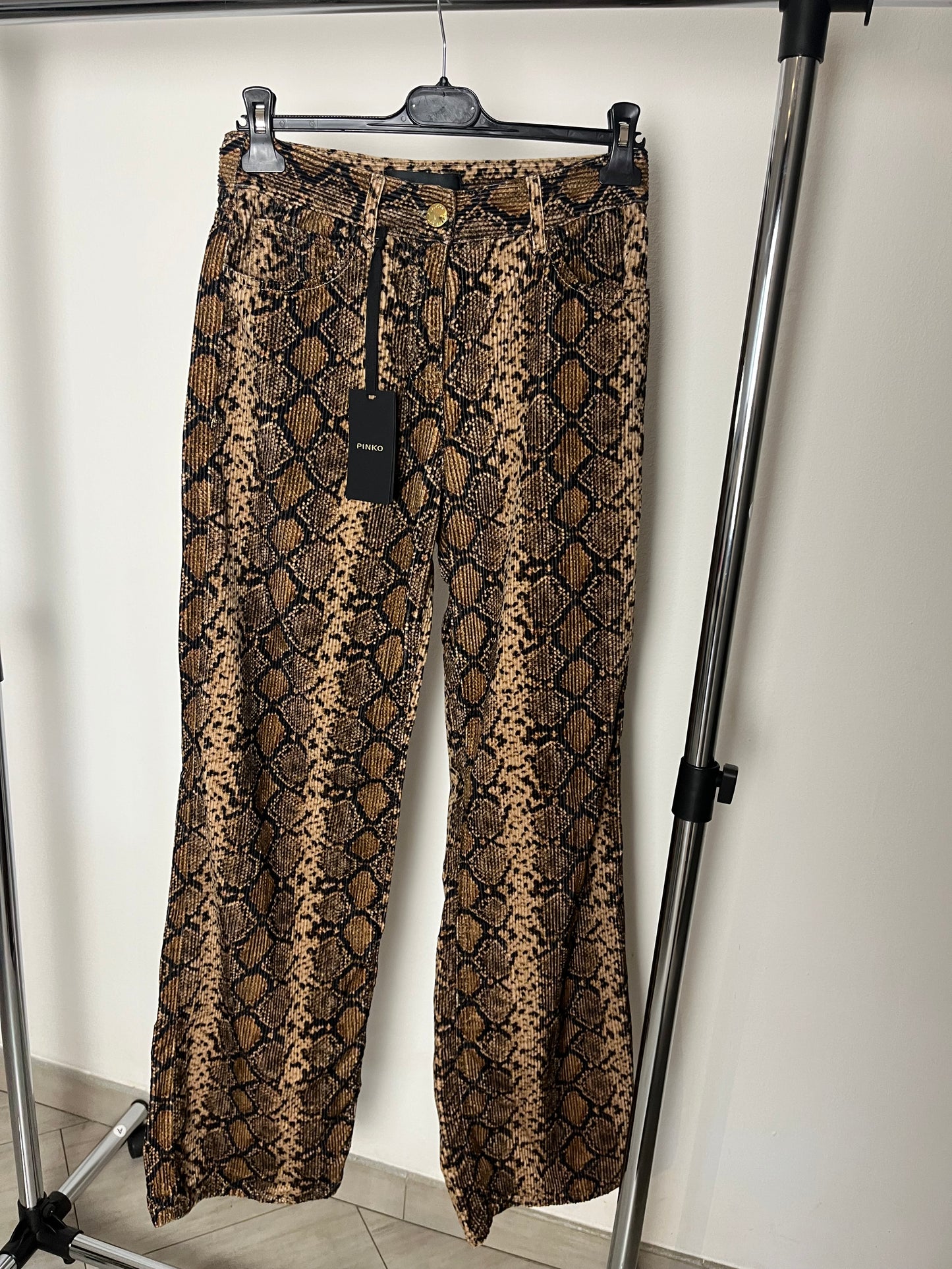 Pantalone in velluto Pinko