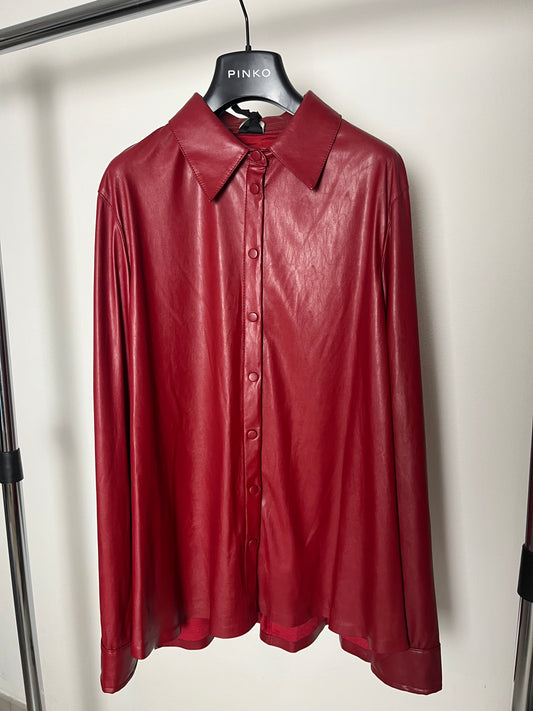 Camicia Similpelle Pinko