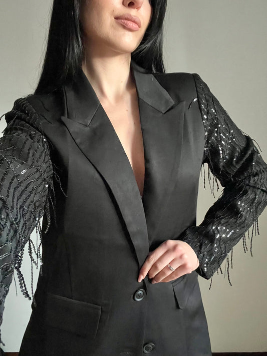 Blazer Stella Nero